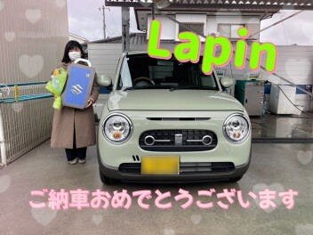 ❤ラパン納車式❤